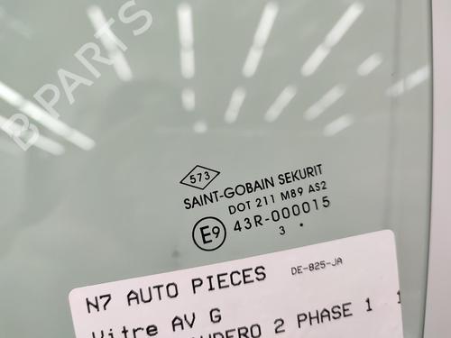 Used Front left door window DACIA SANDERO II 1.5 dCi (90 hp) 23706024