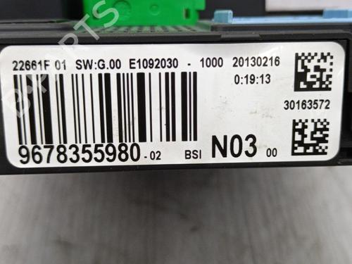 Used Electronic module PEUGEOT 208 I (CA_, CC_) 1.6 HDi (114 hp) 23706648