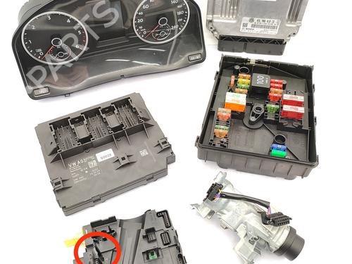 Used Electronic module VW TIGUAN (5N_) 2.0 TDI (140 hp) 23754080
