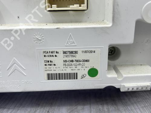 Instrument cluster PEUGEOT 308 II (LB_, LP_, LW_, LH_, L3_) 1.6 HDi | BP23704701C47 