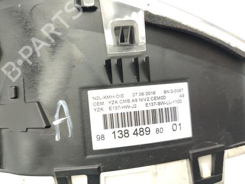 Instrument cluster PEUGEOT 208 I (CA_, CC_) 1.6 BlueHDi 100 | BP23742076C47 
