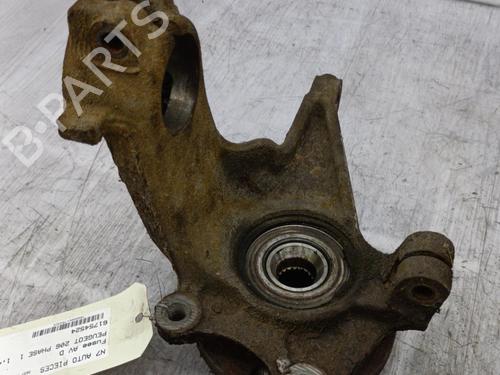 Used Right front steering knuckle Right front steering knuckle PEUGEOT 206 Hatchback (2A/C) 1.4 i (75 hp) 23707838 23707838