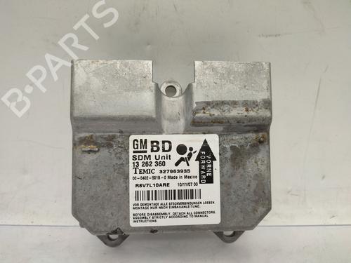 Kollisjonspute styreenhet OPEL CORSA D (S07) 1.7 CDTI (L08, L68) (125 hp) 28582722