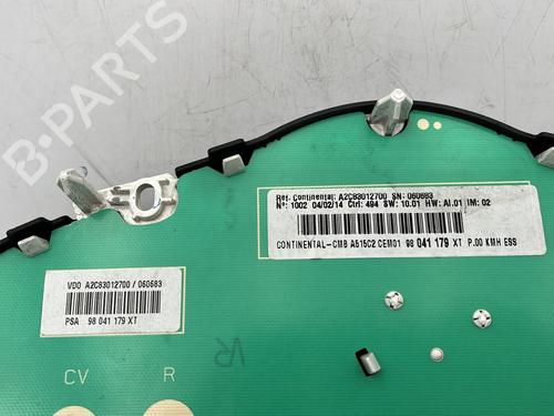 Instrument cluster CITROËN C3 II (SC_) 1.2 VTi 82 | BP23758781C47  - Image 7