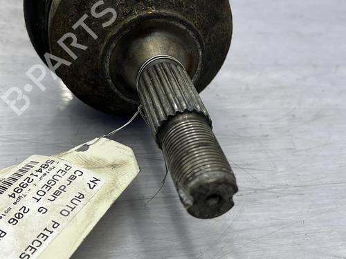 Left front driveshaft PEUGEOT 206 Hatchback (2A/C) 1.9 D | BP23704872M38 