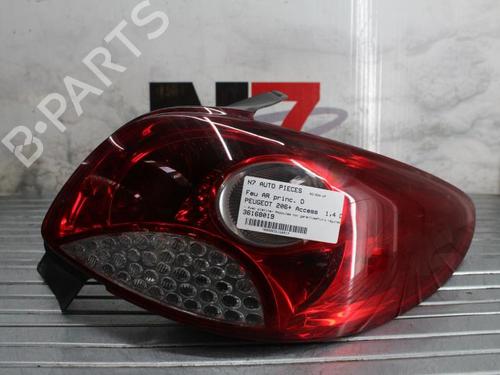 Right taillight PEUGEOT 206+ (2L_, 2M_) 1.4 HDi eco 70 | BP23691276C35 
