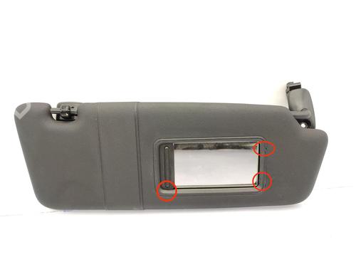 Right sun visor AUDI A3 (8P1) 1.9 TDI | BP23751348I2 - Image 2