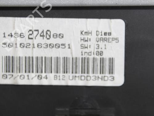 Instrument cluster PEUGEOT 807 (EB_) 2.2 HDi | BP23689282C47 