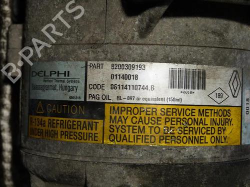 Used AC compressor AC compressor RENAULT SCÉNIC II (JM0/1_) 1.9 dCi (JM0G, JM12, JM1G, JM2C) (120 hp) 23670298 23670298