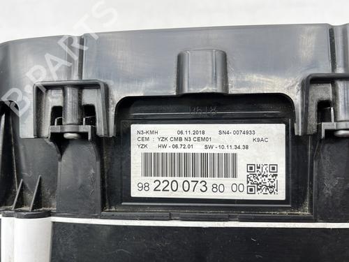 Instrument cluster CITROËN BERLINGO Box Body/MPV (K9) 1.5 BlueHDi 130 | BP23683918C47 