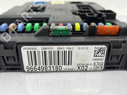 Elektronische module CITROËN C3 II (SC_) 1.4 HDi 70 (SC8HZC, SC8HR0, SC8HP4) | BP28520462M83 