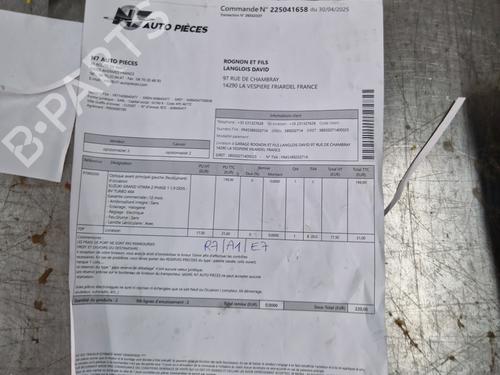 Left headlight SUZUKI GRAND VITARA II (JT, TE, TD) 1.9 DDiS All-wheel Drive (JT419, TD44, JB419WD, JB419XD,... | BP23761002C28  - Image 25