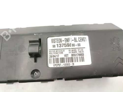 Used Display monitor Display monitor PEUGEOT EXPERT Van (V_) 1.6 BlueHDi 115 (115 hp) 23749545 23749545