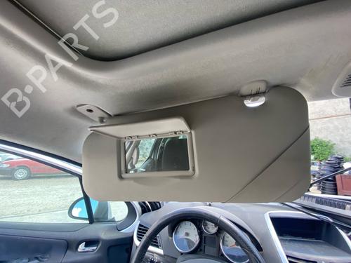 Zonneklep links Zonneklep links PEUGEOT 207 SW (WK_) 1.6 16V (120 hp) 36986319 36986319