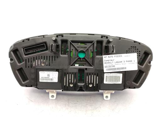 Instrument cluster RENAULT LAGUNA III (BT0/1) 2.0 dCi (BT07, BT0J, BT14, BT1A, BT1S) | BP23711443C47 