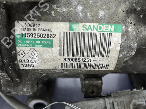 Used AC compressor AC compressor NISSAN NOTE (E11, NE11) 1.5 dCi (86 hp) 23695422 23695422
