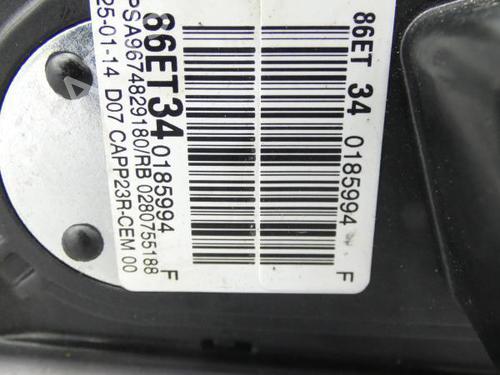 Used Pedal Pedal PEUGEOT 206+ (2L_, 2M_) 1.4 HDi eco 70 (68 hp) 23700680 23700680