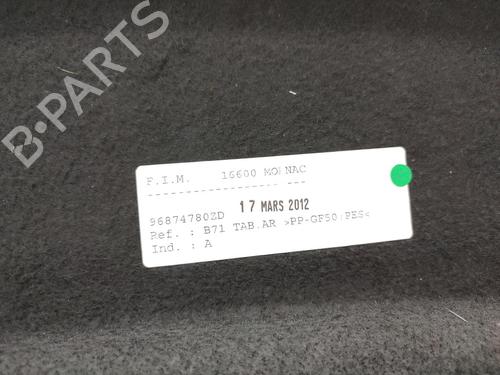 Rear parcel shelf CITROËN C4 II (NC_) 1.6 HDi 90 | BP23752573C85 