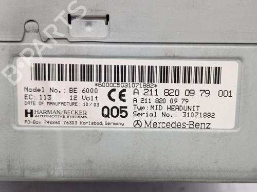 Used Radio Radio MERCEDES-BENZ E-CLASS T-Model (S211) [2003-2009] 23731634 23731634