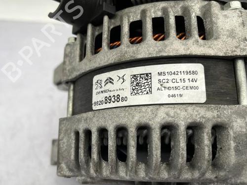 Used Alternator PEUGEOT 208 I (CA_, CC_) 1.5 BlueHDI 100 (102 hp) 23751667
