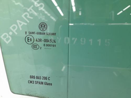 Used Rear right door window VW POLO V (6R1, 6C1) 1.2 (60 hp) 23705858