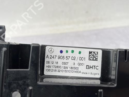 Climate control MERCEDES-BENZ A-CLASS (W177) A 200 (177.087) | BP30711279I5  - Image 5