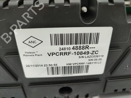 Instrument cluster RENAULT CLIO IV (BH_) 1.5 dCi 90 | BP23732979C47 