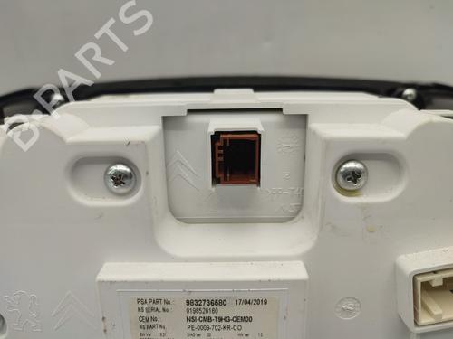 Instrument cluster PEUGEOT 308 SW II (LC_, LJ_, LR_, LX_, L4_) 1.5 BlueHDi 130 | BP25046932C47 