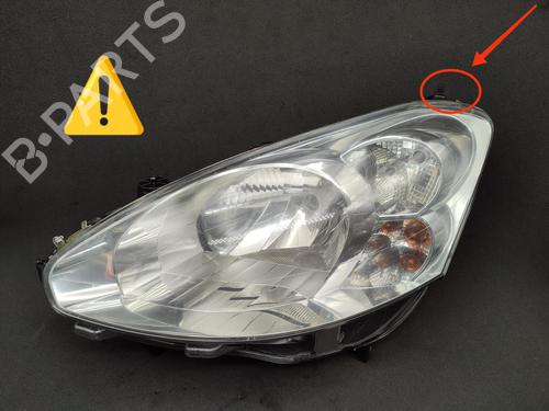 Left headlight PEUGEOT PARTNER Tepee 1.6 HDi 90 | BP23750050C28  - Image 8