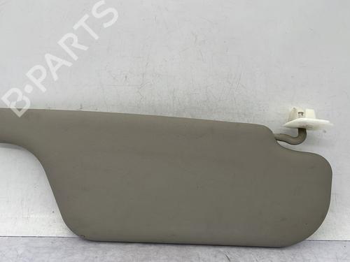 Used Left sun visor Left sun visor RENAULT CLIO III (BR0/1, CR0/1) 1.2 16V (BR02, BR0J, BR11, CR02, CR0J, CR11) (75 hp) 31321459 31321459