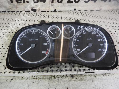 Used Instrument cluster PEUGEOT 307 (3A/C) 2.0 HDi 135 (136 hp) 23663888