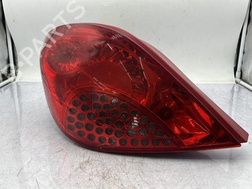 Used Left taillight PEUGEOT 207 (WA_, WC_) 1.4 HDi (68 hp) 29839255