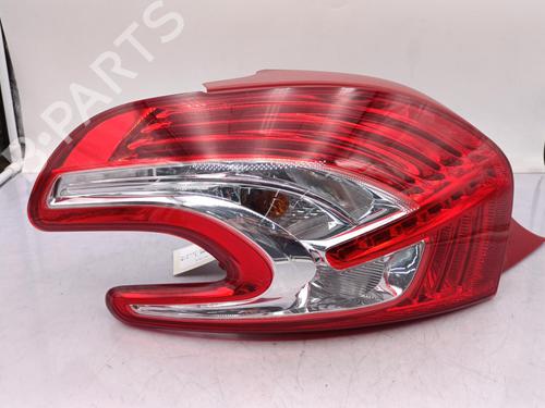 Used Left taillight PEUGEOT 208 I (CA_, CC_) 1.6 HDi (92 hp) 23729502