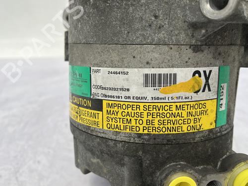 AC compressor OPEL ZAFIRA A MPV (T98) 2.0 DTI 16V (F75) | BP26617767M34 