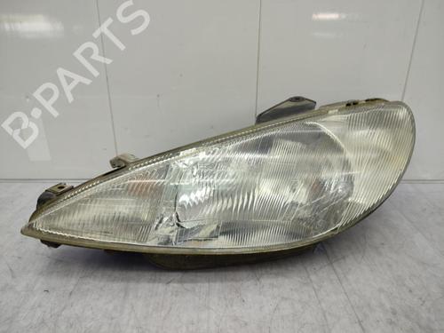 Used Left headlight PEUGEOT 206 Hatchback (2A/C) 1.4 i (75 hp) 23675437
