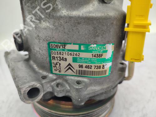 Used AC compressor AC compressor PEUGEOT 206 Hatchback (2A/C) 1.4 HDi eco 70 (68 hp) 23679642 23679642