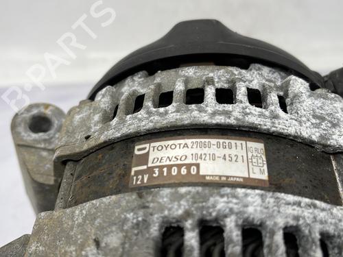 Alternator TOYOTA AURIS (_E15_) 2.0 D-4D (ADE150_, ADE150R) | BP31927587M7 