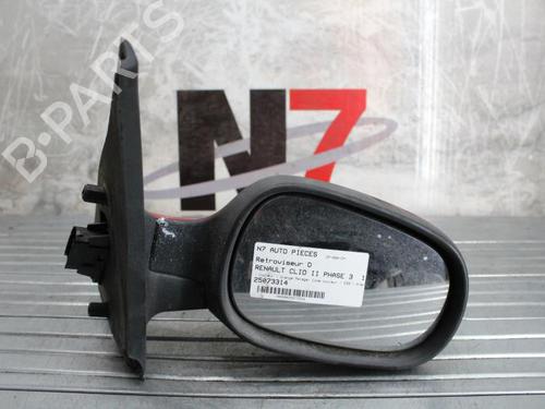 Used Right mirror RENAULT CLIO II (BB_, CB_) 1.5 dCi (B/CB08) (82 hp) 23687406