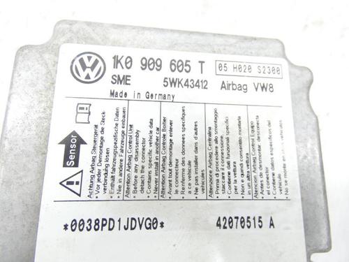 Airbag styreenhed VW GOLF V (1K1) 1.9 TDI | BP23699339M53 