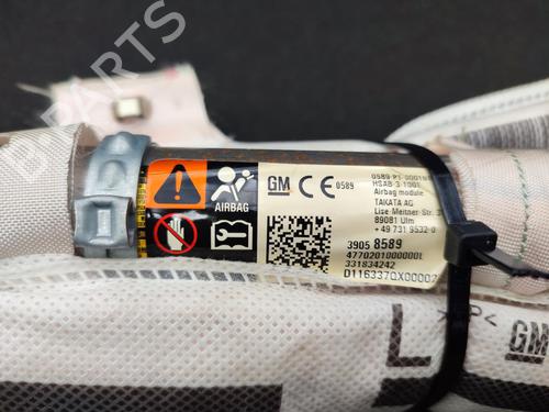 Left curtain airbag OPEL ASTRA K (B16) 1.0 Turbo (68) | BP23722807C11 
