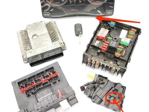 Module électronique VW GOLF V (1K1) 2.0 TDI (170 hp) 23757820