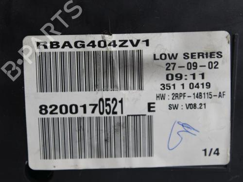 Instrument cluster RENAULT MEGANE II (BM0/1_, CM0/1_) 1.9 dCi (BM0G, CM0G) | BP23667090C47 