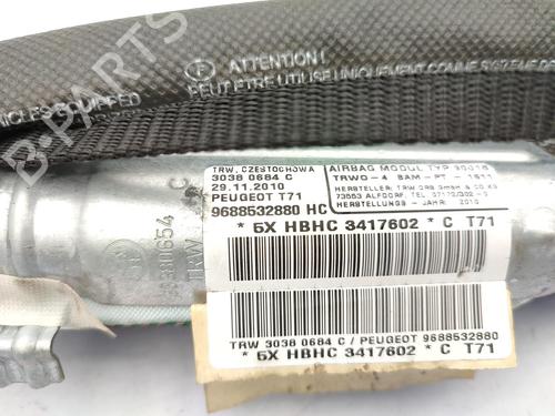 Used Right curtain airbag Right curtain airbag PEUGEOT 308 SW I (4E_, 4H_) 1.6 HDi (112 hp) 23708342 23708342