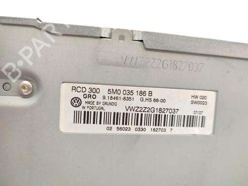 Radio VW GOLF PLUS V (5M1, 521) 2.0 TDI | BP23706713E6 