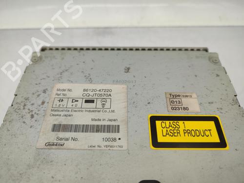 Used Radio TOYOTA PRIUS Liftback (_W2_) 1.5 Hybrid (NHW20_, NHW20R) (112 hp) 23722152