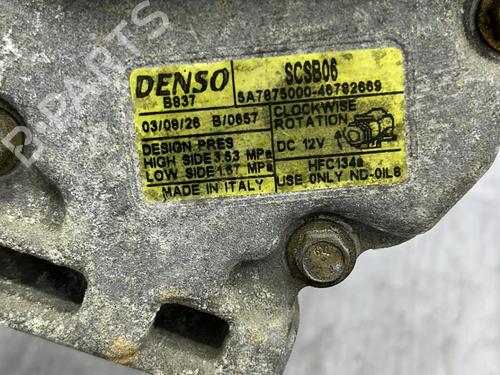 Used AC compressor AC compressor FIAT PUNTO (188_) 1.2 60 (188.030, .050, .130, .150, .230, .250) (60 hp) 23706076 23706076