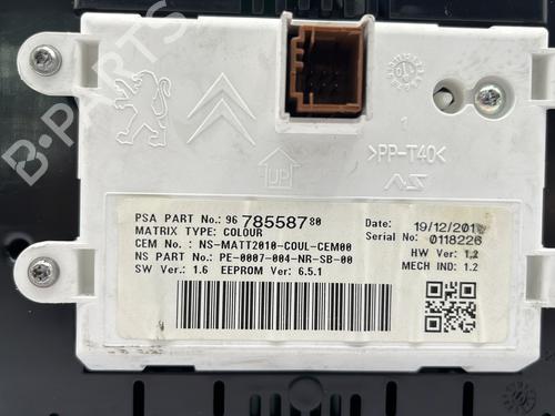 Instrument cluster CITROËN DS4 (NX_) 1.6 HDi 115 | BP32494943C47 