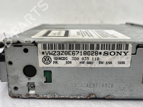 Radio VW PHAETON (3D1, 3D2, 3D3, 3D4, 3D6, 3D7, 3D8, 3D9) 3.0 V6 TDI 4motion | BP30961258E6