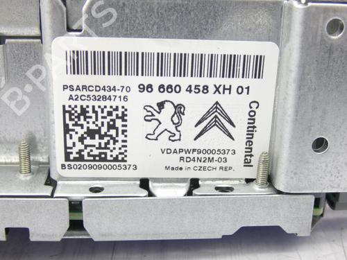 Radio PEUGEOT 308 I (4A_, 4C_) 1.6 HDi | BP23698653E6 