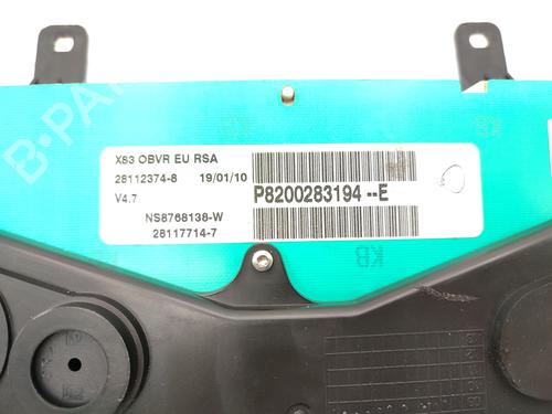 Instrument cluster RENAULT TRAFIC II Van (FL) 2.0 dCi 90 (FL0H, FL00, FL01, FL0M, FL0P, FL0S) | BP23754978C47 - Image 3